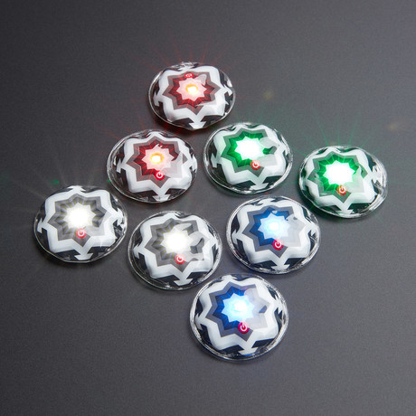 LED Light Stickers // Button Activated