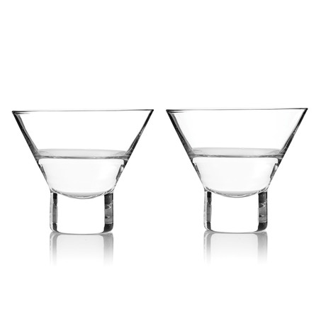 Raye Collection // Stemless Martini Glass // Set o...