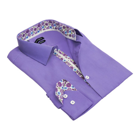 Quavo Dress Shirt  // Lavender