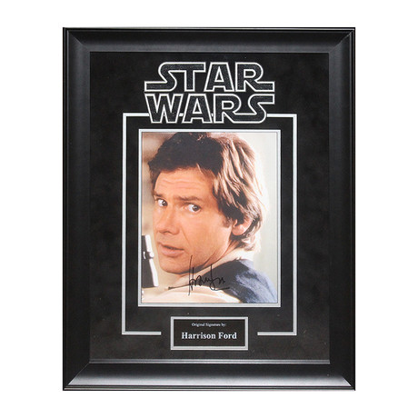 Han Solo Signed Photo 2
