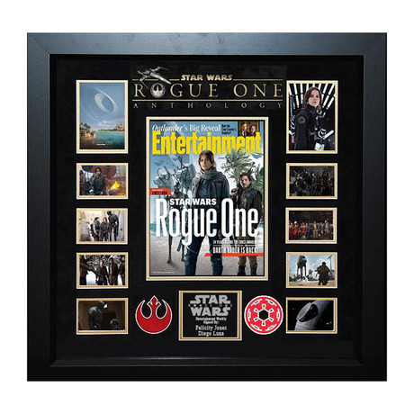 Rogue One Signed Magazine Collage