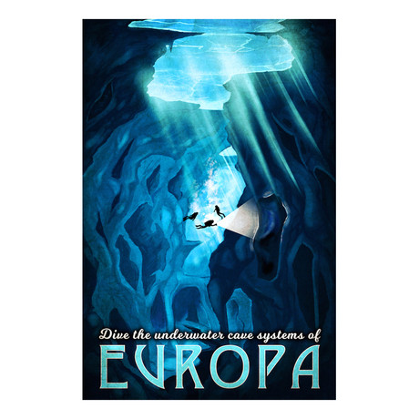 Dive The Cave System Of Europa