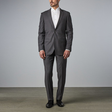 Paolo Lercara // Slim-Fit Suit // Medium Grey