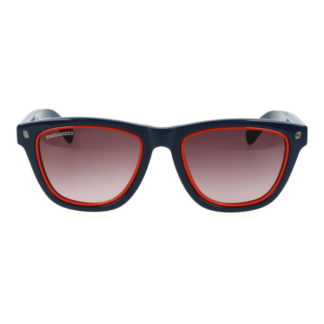 Two Tone Piped Wayfarer // Navy + Red