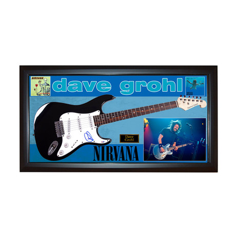 Nirvana Dave Grohl Signed Guitar