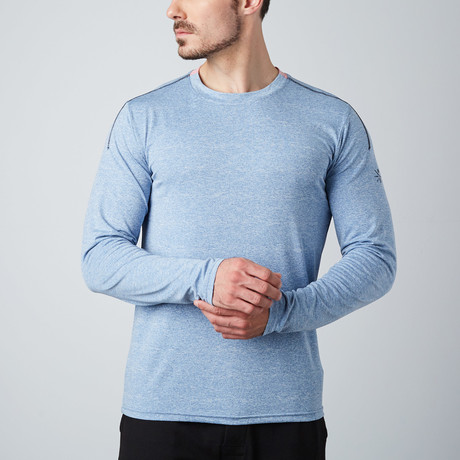 Venture Fitness Tech Long-Sleeve T-Shirt // Blue