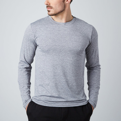 Venture Fitness Tech Long-Sleeve T-Shirt // Grey