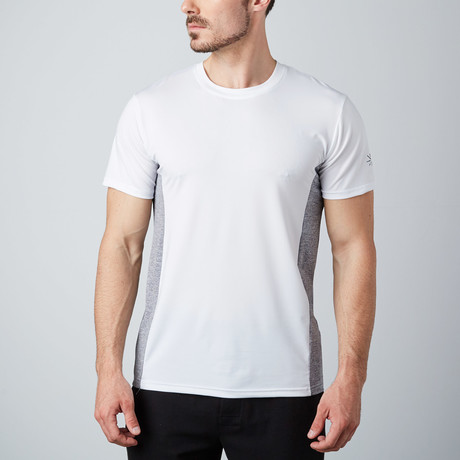 Torque Fitness Tech T-Shirt // White