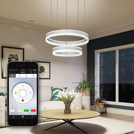 Europa // Tunable White Color-Changing // LED Chandelier