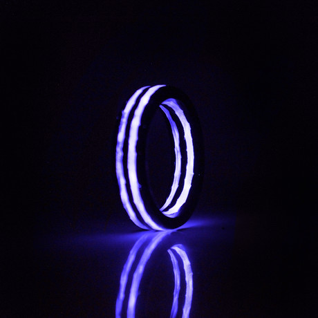 Purple Saturn Ring
