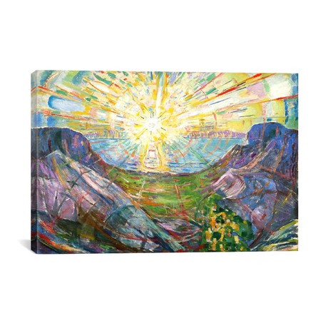 The Sun, 1916 #2 // Edvard Munch // 1916
