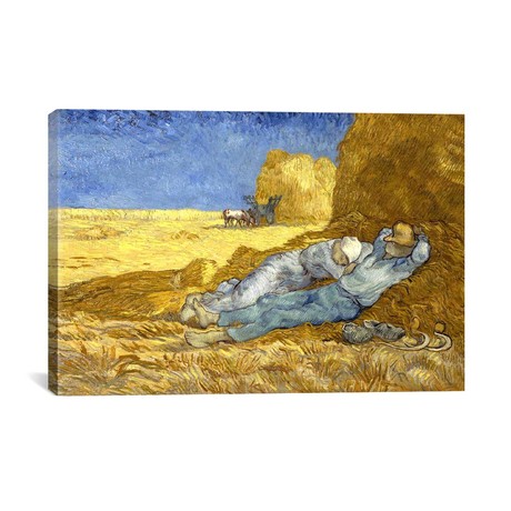 The Siesta (After Millet) // Vincent van Gogh // 1890