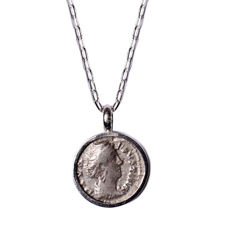 Faustina + Ceres Silver Necklace