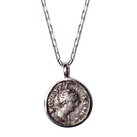 Faustina Silver Necklace