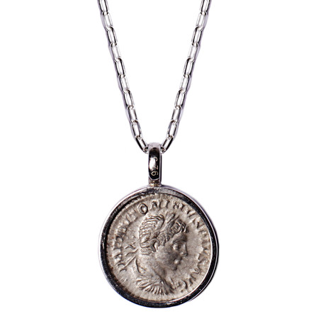 Elagabalus Silver Necklace