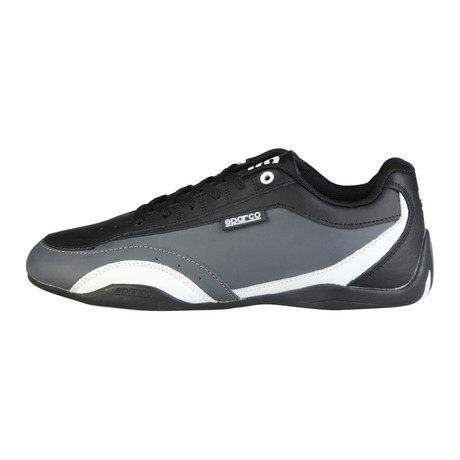 Zandvoort Low-Top Sneaker // Grey + Black