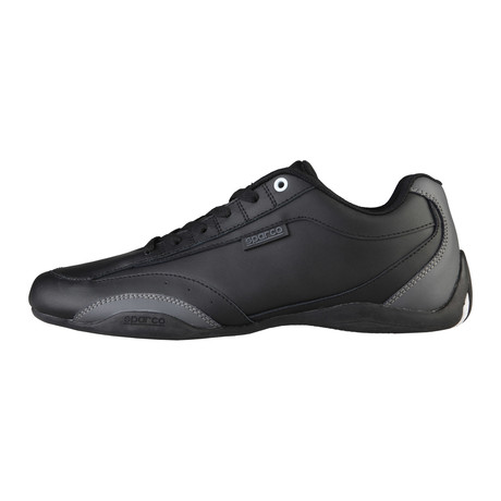 Zandvoort Low-Top Sneaker // Black + Grey