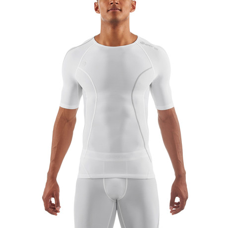 DNAmic Compression Short-Sleeve Shirt // White