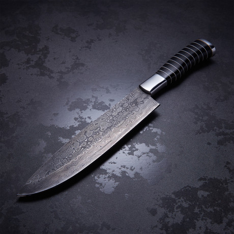 Buffalo Horn Large French Chef Knife