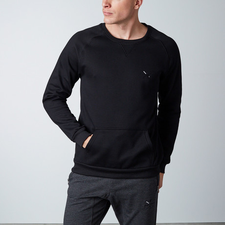 Kangaroo Sweatshirt // Black