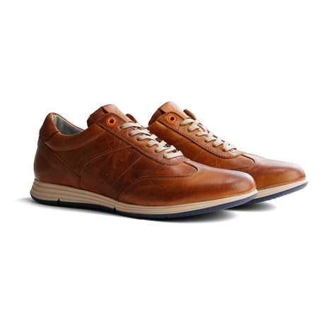 Harwich Leather Shoe // Cognac