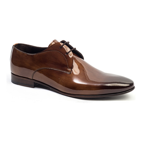 Classic Polished Derby // Brown