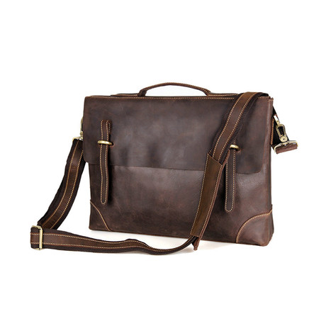 Leather Briefcase // OWW-L93