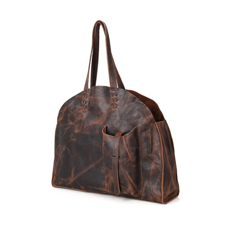 Leather Tote Bag // OWW-L100!