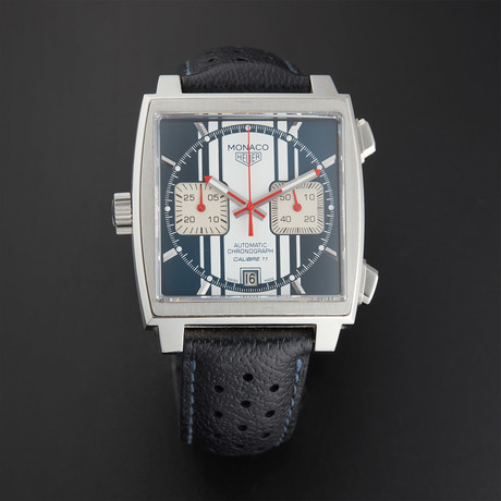 Tag Heuer Monaco Chrono Automatic // Steve McQueen Edition // CAW211D.FC6300 // Pre-Owned