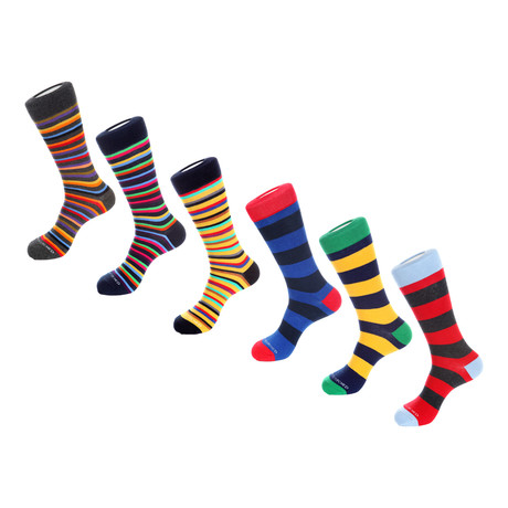 Dress Socks // Bold Moves // Pack of 6