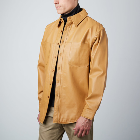 Relaxed Shirt Jacket // Timber