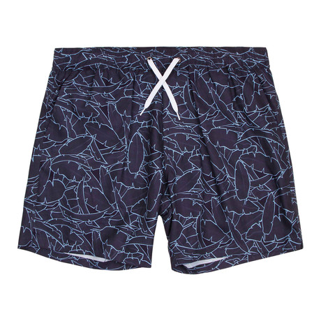 Daku Classic Swim Short // Blue + Navy