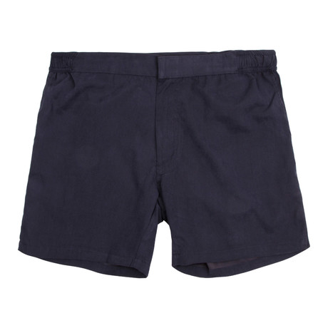 Duke Resort Mid Swim Short // Navy