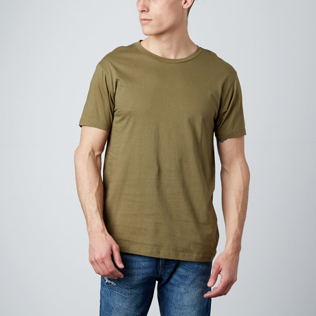 Combed Cotton Tee // Military