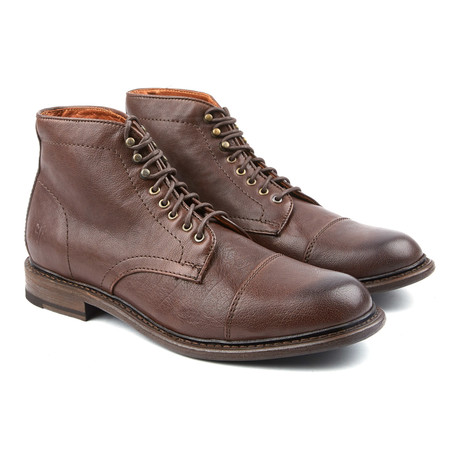 Jack Lace-Up Boot // Dark Brown