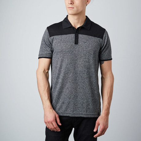 Ansel Polo // Heather Charcoal