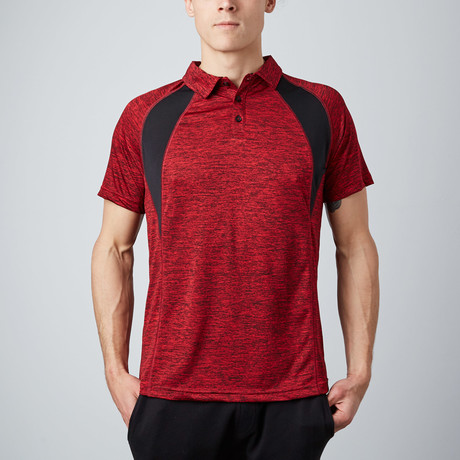Boom Polo // Heather Red