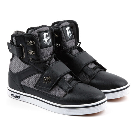 Atlas Sneaker // Black + Grey