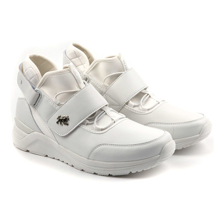 Dean High-Top Sneaker // White