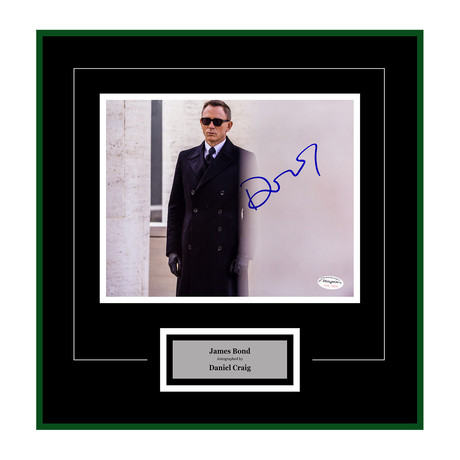 Signed Artist Series // James Bond // Daniel Craig X