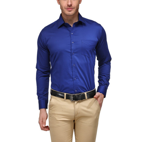Arezzo Dress Shirt // Blue