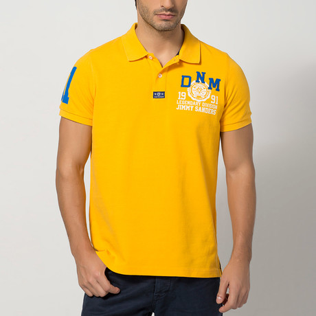 Mesut Short-Sleeve Polo // Yellow