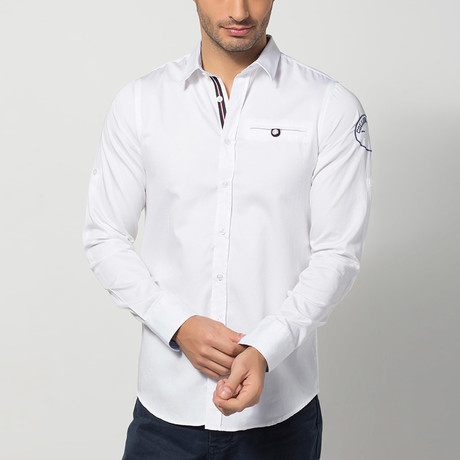 Jerome Long-Sleeve Shirt // White