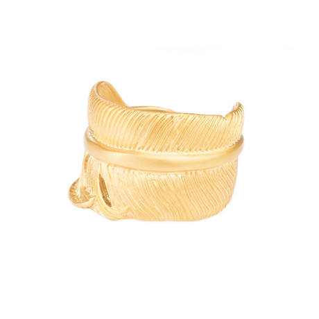 Plume Ring // Gold