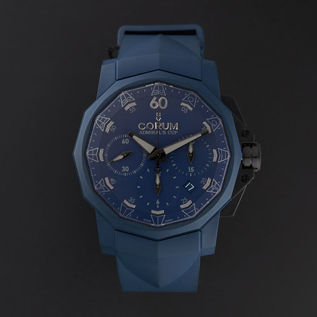 Corum Admiral's Cup Challenger 44 Chrono Automatic // 753.807.02/F373 AB21 // Store Display