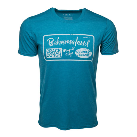 Bahamaland Printed T-Shirt // Teal