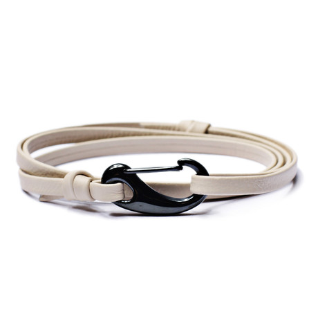 Leather Bracelet // Halo