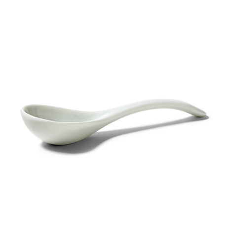Celadon White Spoon // Small