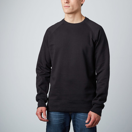 Pullover Fleece Sweatshirt // Black