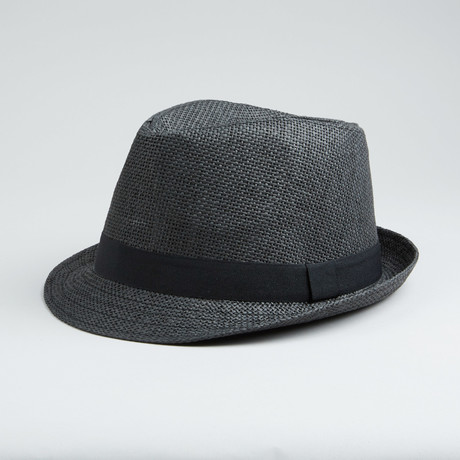 Fits Low Profile Fedora With Band // Black